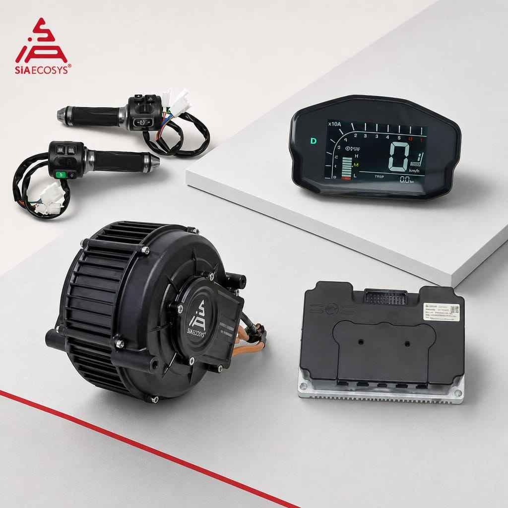 Mid Drive Motor Kit 72V 5000W - مجموعة محرك QSMOTOR QS165 V2 بقوة