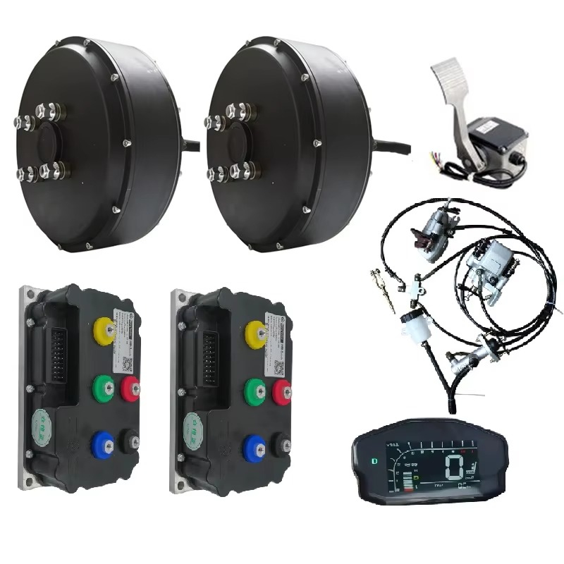 طقم تحويل محرك محور السيارة ال - مراجعة Qs Motor 273 8000W Hub Motor وسعره