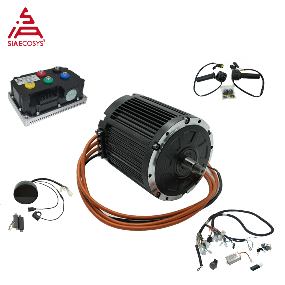 QS MOTOR QS155 36H 5000W منتصف - مراجعة Mid Drive Motor Kit 72V 5000W وسعره