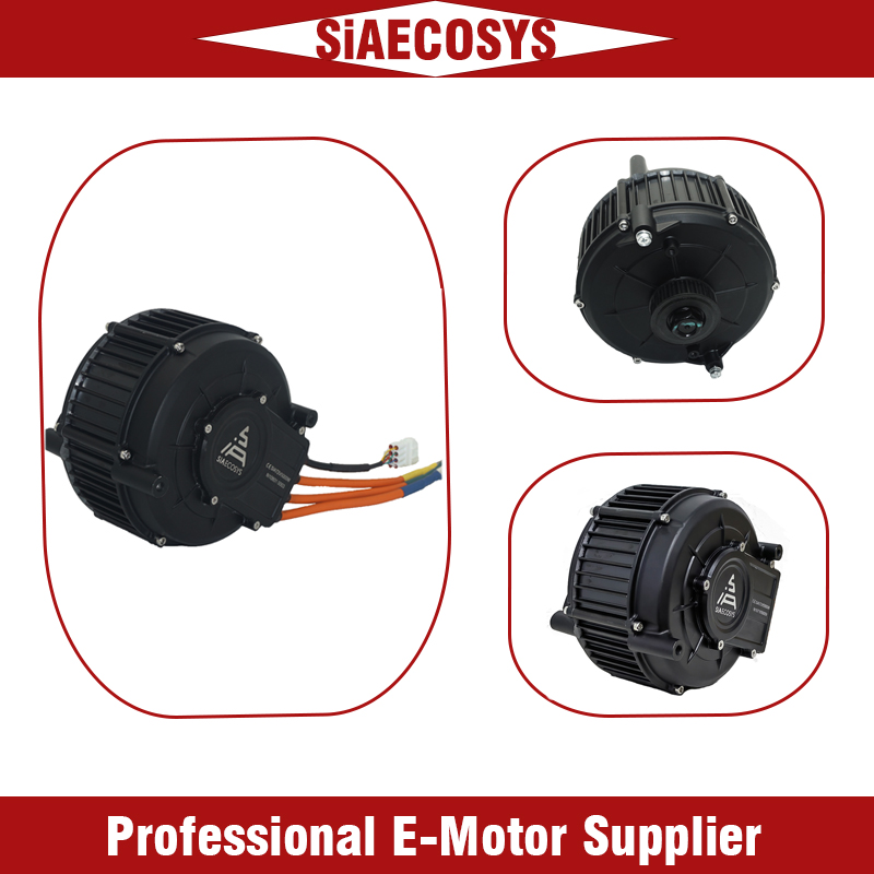 مجموعة محرك QSMOTOR QS165 V2 ب - مراجعة Mid Drive Motor Kit 72V 5000W وسعره