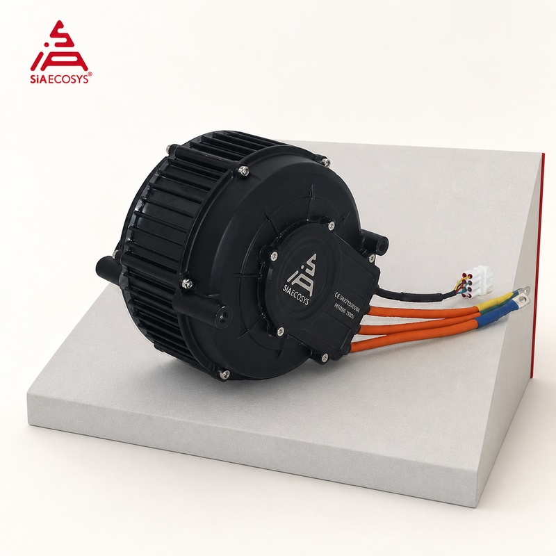 محرك QSMOTOR QS165 V2 بقدرة 50 - مراجعة Mid Drive Motor Kit 72V 5000W وسعره