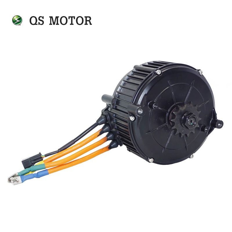 محرك QSMOTOR QS165 V2 بقدرة 50 - مراجعة Mid Drive Motor Kit 72V 5000W وسعره